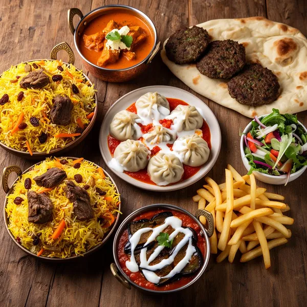 Afghansk Basis catering menu