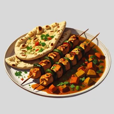 Afghansk Deluxe catering menu