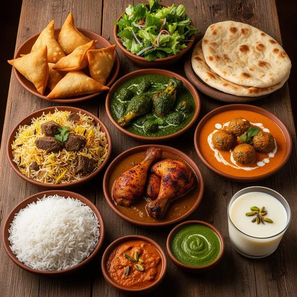 Indisk Premium catering menu